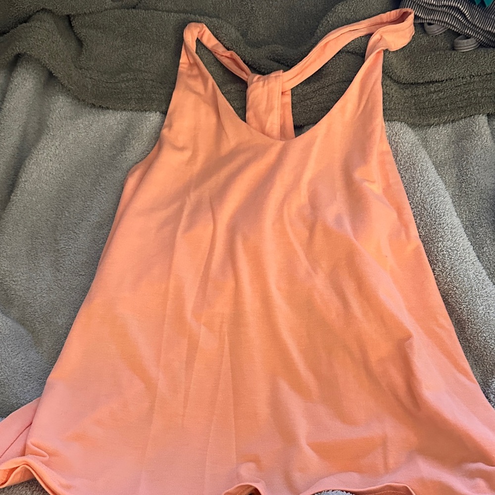 Athleta Coral cross back tank. Size medium, like new!